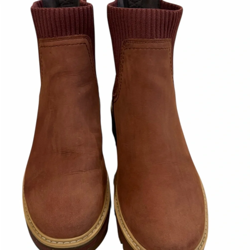 Timberland Cervinia Valley Chelsea Boot - Brown Leather Size 8.5 - Picture 3 of 7